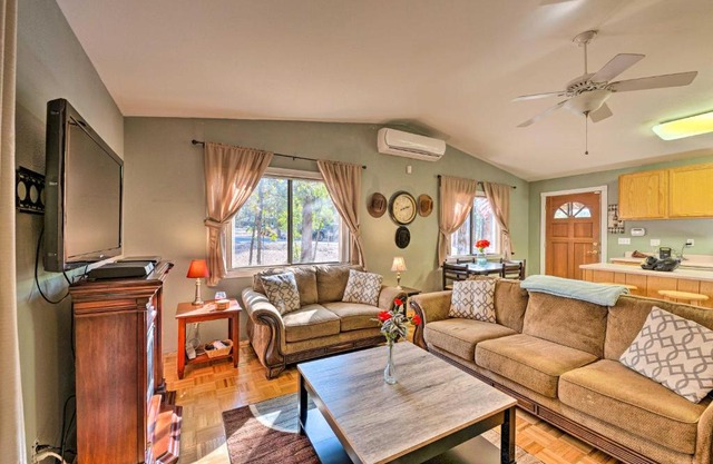 Show Low Home with Deck and Fire Pit, Near Trails