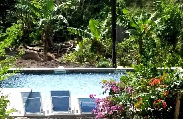 Villa con piscina 5 personas