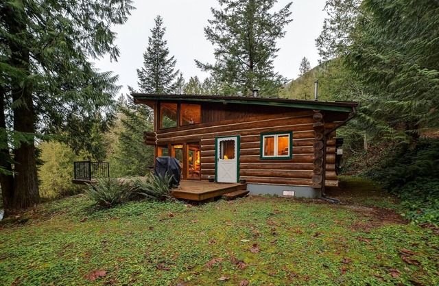 Cabaña # 97 - Log Cabin 'piña' en el lago que es Pet-Friendly!