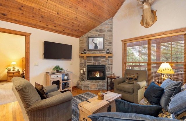 Simon’s Treetop Cabin – 2 BDR in Popular Resort!