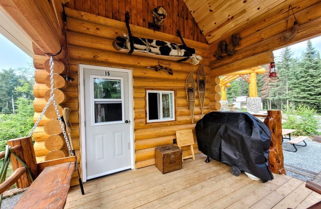 Site 15 Trapper Glamping Bunkie Small Urban Farm