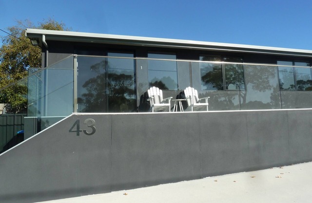 Situated across the road from the beach