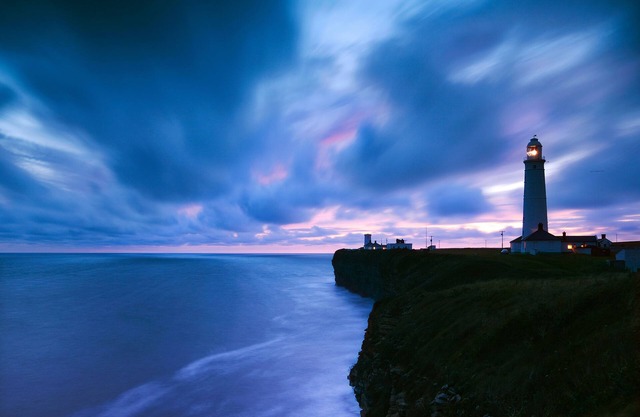 Situado en Nash Point Lighthouse, Stella ofrece alojamiento para hasta cinco huéspedes.