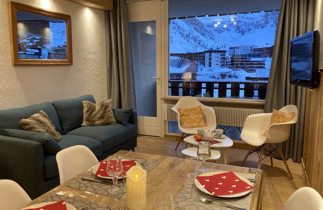 apartamentos en Tignes Lavachet pies pista 6/8 personas, WIFI, vistas