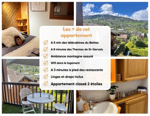 Ski ou Thermes? Un appt cabine avec vue magnifique