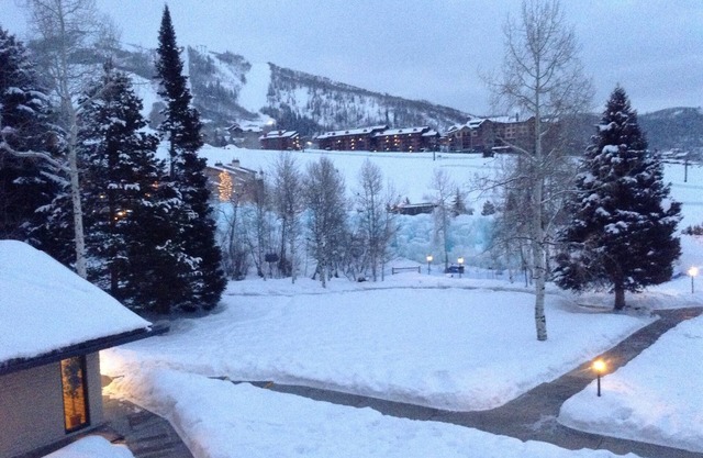 SKi / caminar a pistas / pueblo