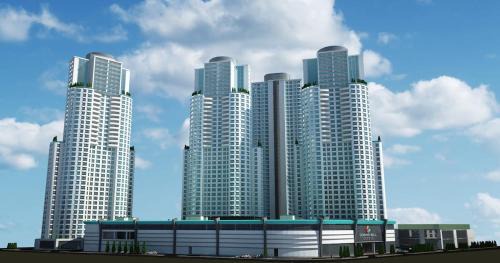 Sky-High 1BR 30 Floor Spa,Gym Cevahir Tower A
