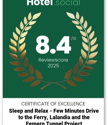 Sleep and Relax - Few minutes drive to the Ferry, Lalandia and the Femern Tunnel project