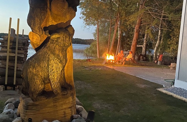 La casa del lago cerca de Sleeping Bear Dunes