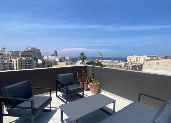 Sliema Distant Seaview Penthouse