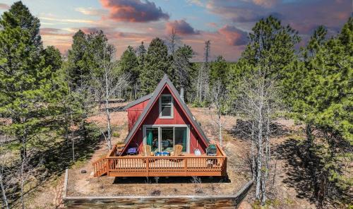 Slope Summit Rustic A-Frame Cabin w Scenic Views