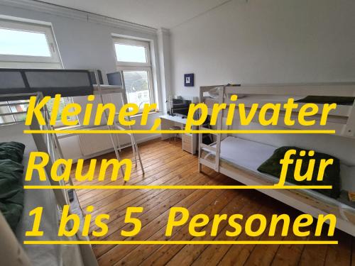 small private room for 1 to 5 people