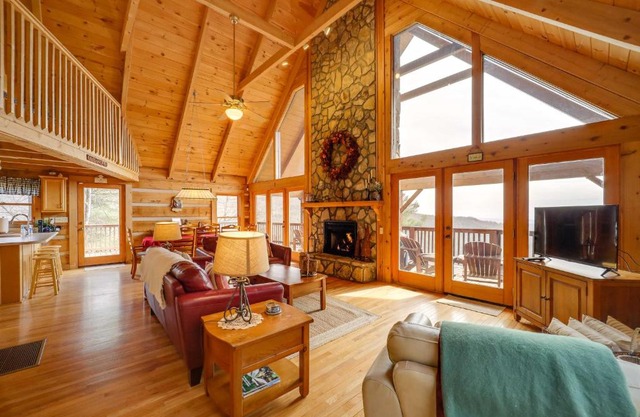 Smoky Mountain Vacation Rental with Large Deck!