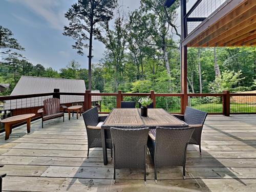 Smoky Poolside Chalet