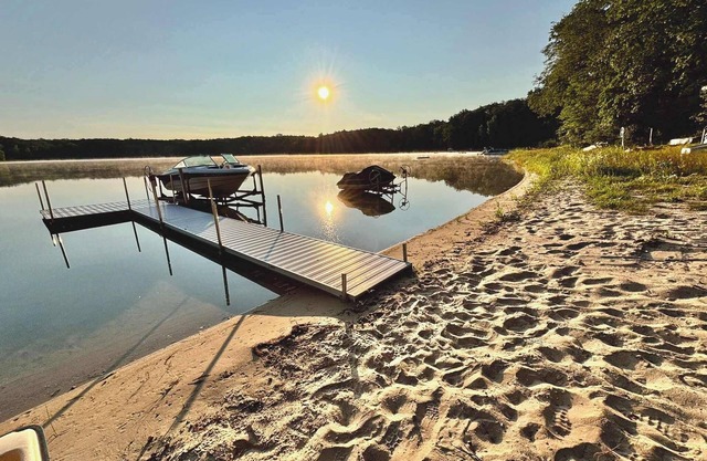 Soaking Spot on Sand Lake, Irons