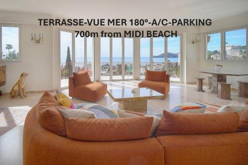 somptueux 4 pieces vue mer et parking A3B132