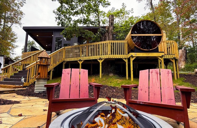 Soulrest Sanctuary Blue Ridge thermal wellness retreat - Hot tub - Sauna -