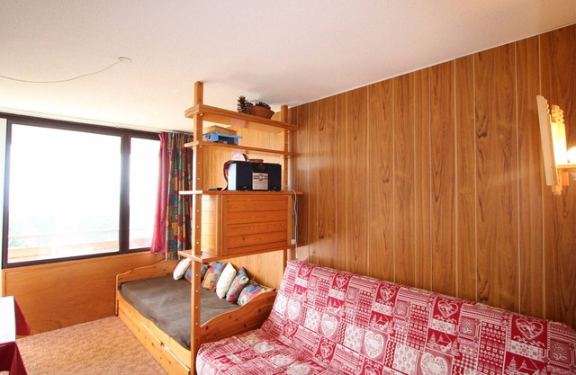 Estudio para 4 personas con balcón orientación sur, Chamrousse 1750