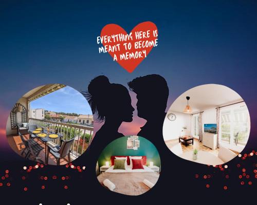 SPÉCIAL COUPLE & FAMILLE - Lit Queen Size - NETFLIX - Climatisation - Terrasse Plein Sud - 2 min Centre-Ville - 6 min Mer - Wifi 400 Mbits Parking privé - OFFRE SPÉCIALE