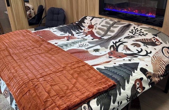 Spa Cabin- King Bed WIFI and Suana