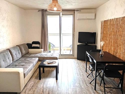 Spacieux studio grande plage