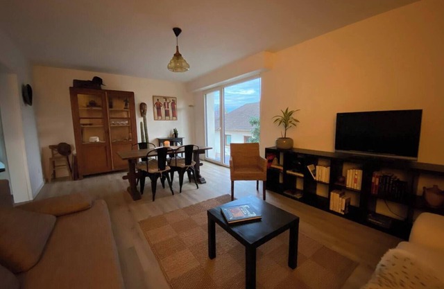 Spacious 2-bedroom appartment fully equiped close to Strasbourg/pet friendly