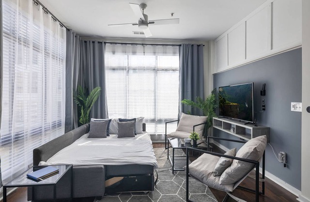 Spacious 2BD With Private Balcony and Free Parking 2