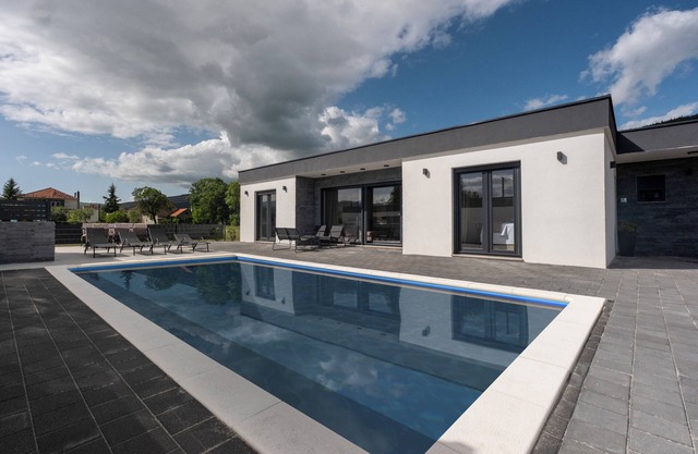 Spacious 3-bedroom villa Kristina in charming Donji Proložac with outdoor pool