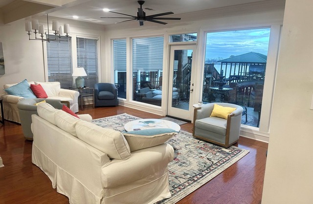 Spacious 4-bedroom and three bath house on beautiful False River.