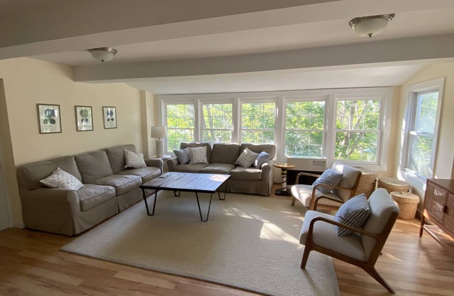 Spacious 5 bedroom home in town with large deck!