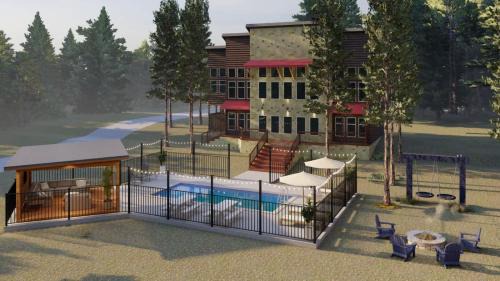 Spacious 5BR with Pond - Hot Tub - Games - Sleeps 19