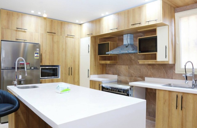Spacious 6-bedroom mansion in enjoyable 6th of October City with WiFi, AC