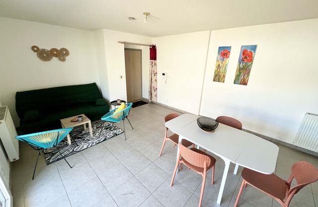 Spacious accommodation with garden in Montpellier