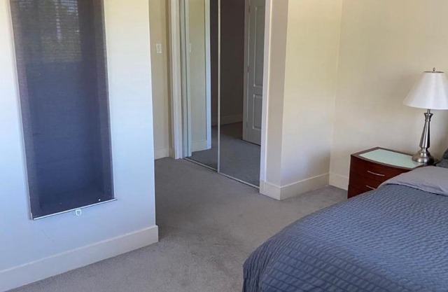 Spacious and bright queen bed room with private bathroom