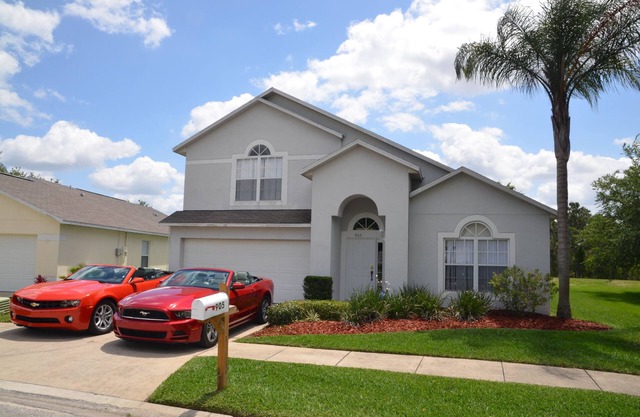 Romántico y familias 4BR / 3. 5BA Villa - Lakeside - 2 Master con Jacuzzi