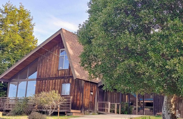 Spacious and serene ocean view A-frame house