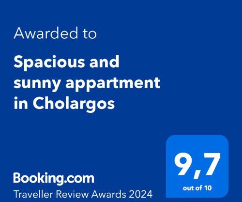 Spacious and sunny appartment in Cholargos