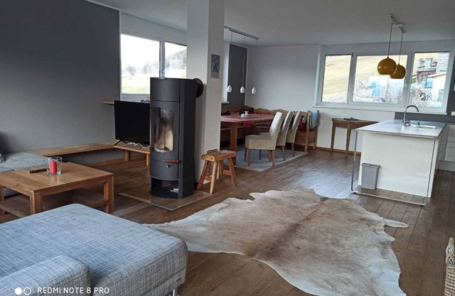 Spacious apartment with fantastic mountain views