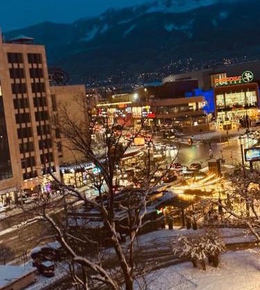 Spacious apartment with a Mountain view, big balcony and parking