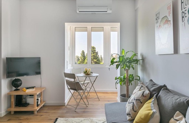 Spacious Apt Campo D'Ourique with AC