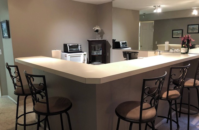 Spacious, clean, safe, downstairs of townhome.