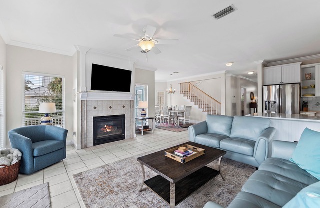 Spacious Crystal Beach Home w/ 2 Master King Suites, Pool Access, Walk to Beach, Pet Friendly!