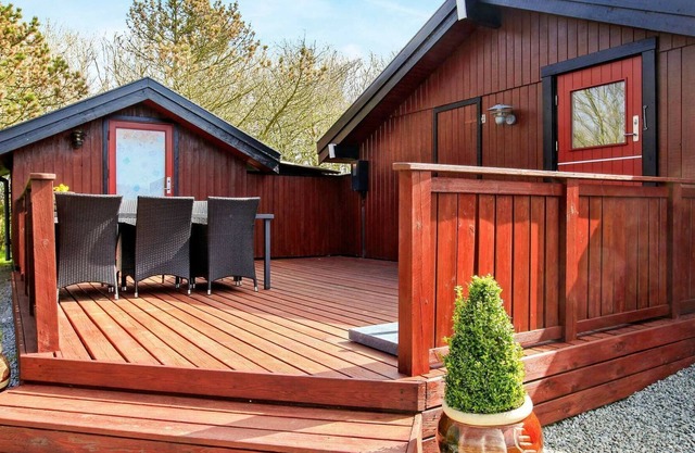 Espaciosa casa vacacional en Vestervig con terraza