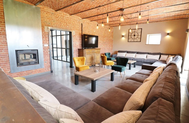 Casa de vacaciones con una gran sala de juegos