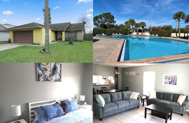 Spacious Home Near Disney & Universal – Great Location & Amenities
