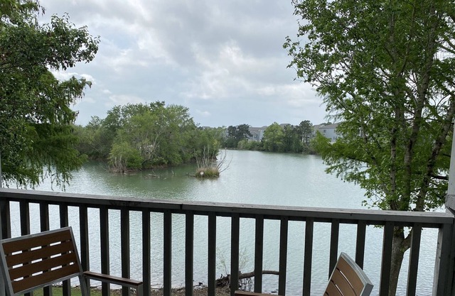Spacious lakeside apartment minutes from Hobby, NASA, Downtown