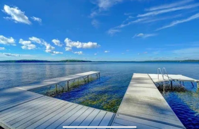 Spacious lakeside retreat with commanding lake views and upgraded interior