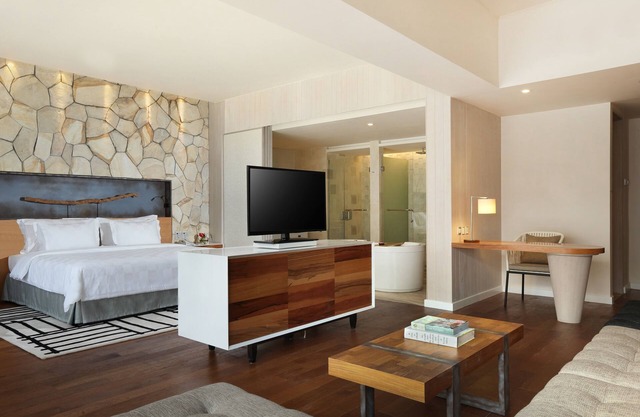 Amplia y moderna suite con artículos gratuitos de minibar (T Sand Suite17)
