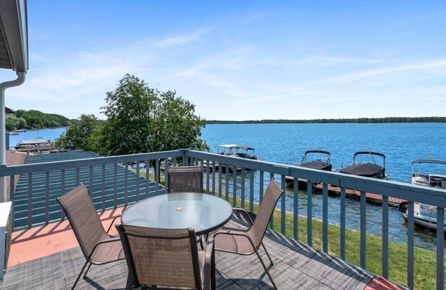 Spacious multi-level suite with Fife lake views