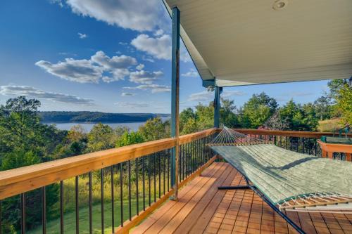 Spacious Norfork Lake Home Game Room and Views!